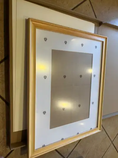 16"x20" Maple Picture Frame, 3 sizes of mats, View more
