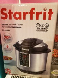 Starfrit pressure cooker. New in box.