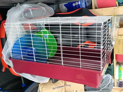 In excellent condition Note: items inside the cage are not included, since they have been sold.