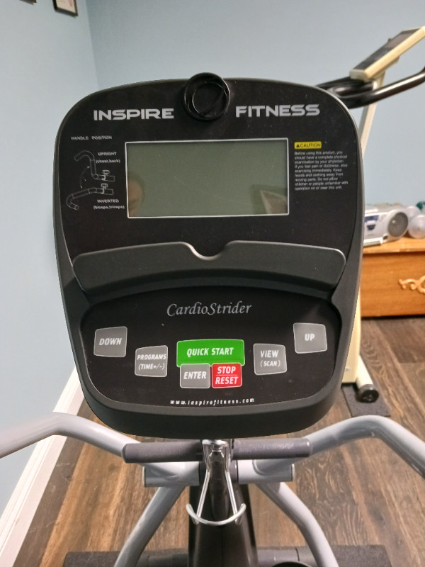 Inspire Cardiostrider for sale. Help meet that fitness goal. in Exercise Equipment in Belleville - Image 3