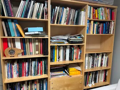 IKEA Bookshelves with drawers, View more