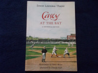 Casey At The Bat book- by E.L. Thayer (1988)-Centennial Edition