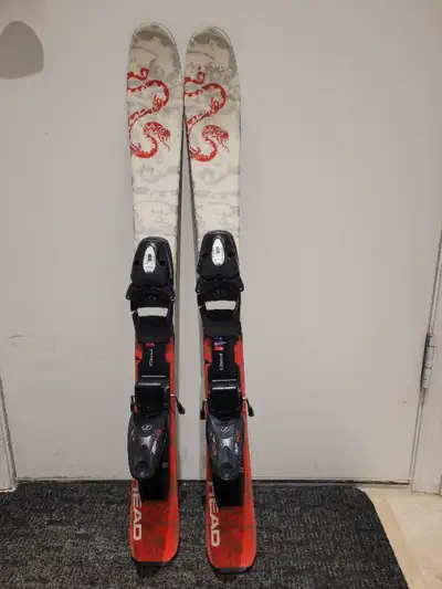 Head Racing Skis 86 cm with Tyrolia adjustable bindings, View more