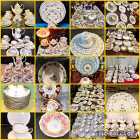 20 different patterns of Royal Albert England Bone China 