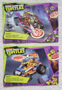 MEGA BLOKS Teenage Mutant Ninja Turtles Donnie and Mikey sets