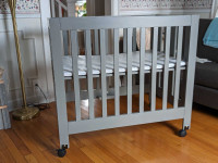 Babyletto Origami Mini Crib / Apartment Crib