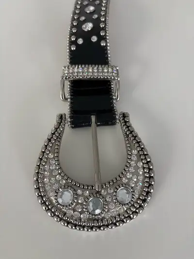 Rhinestone Cowboy belt, View more