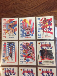 Lot of 14 1991-92 Skybox Team USA basketball cards