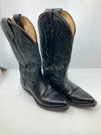 Bottes BOULET western cowboy noires femme taille 4 1/2 C