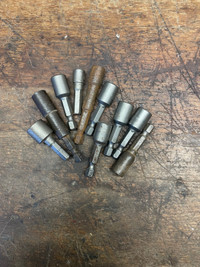 Magnetic nut driver bits $1 each 