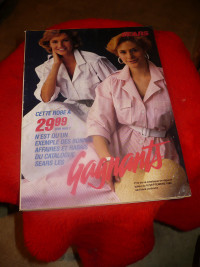 Vintage catalogue ''Sears'' 1988 été en Français