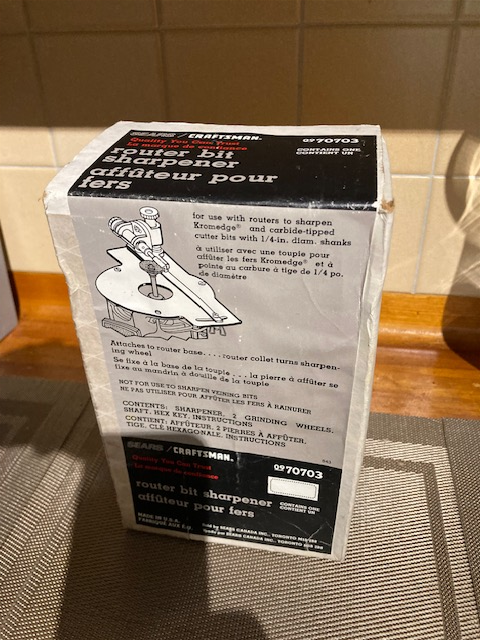 Router Bit Sharpener in Power Tools in Kitchener / Waterloo - Image 2