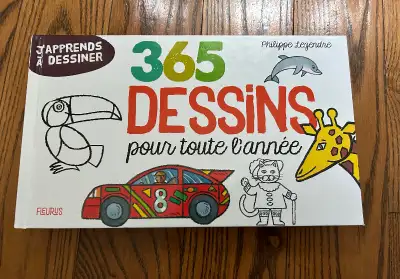 365 dessins pour toute l’année éditions Fleurus, 2019 368 pages. J’aimais servi. Mes petits enfants...