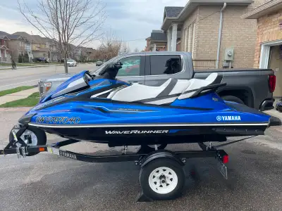 2019 Yamaha VX Cruiser H.O. c/w Yamaha Karavan PWC trailer. Both in great shape and only 102hrs.