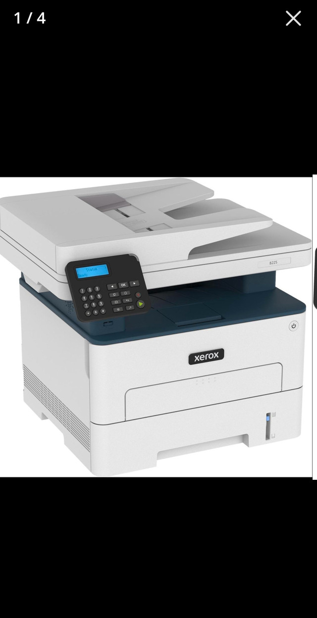 Xerox B225/DNI MFC / All-InOne Monochrome Ethernet Laser Printer in Printers, Scanners & Fax in City of Toronto