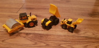 Construction toy trucks/cars Mini, 4 pc - CAT, Tega