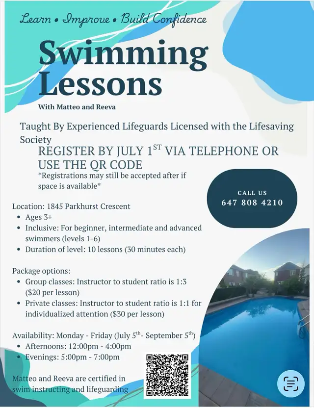 Swimming Lessons484541267570206720