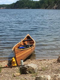 17' Cedar Strip Canoe