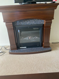Fireplace and Air Conditioner 