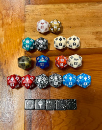 Magic: The Gathering Spin Down Dice