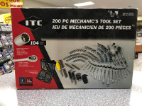 ITC 200 Pc Mechanics Tool Set 