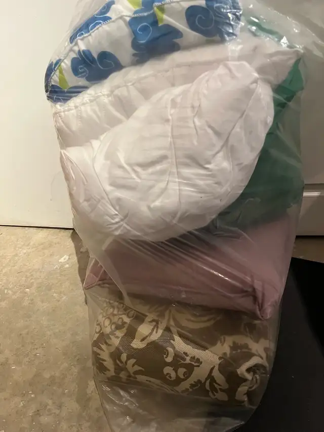 Decorative pillows , inserts , downsizing asap64520010215810124