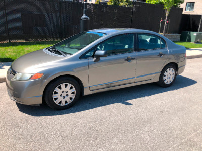 Honda Civic DX 2007 with low mileage.