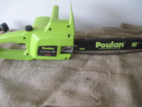 Poulin Electric Chainsaw.