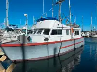 Converted 36’ Trawler For Sale