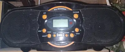 Audiovox PLL BOOMBOX AXP815portable cd system. Music. I deliver!, View more