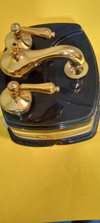 VINTAGE SPA GOLD PLATED BATHROOM FAUCET