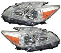 2010-2015 Toyota Prius headlight assembly left & right .