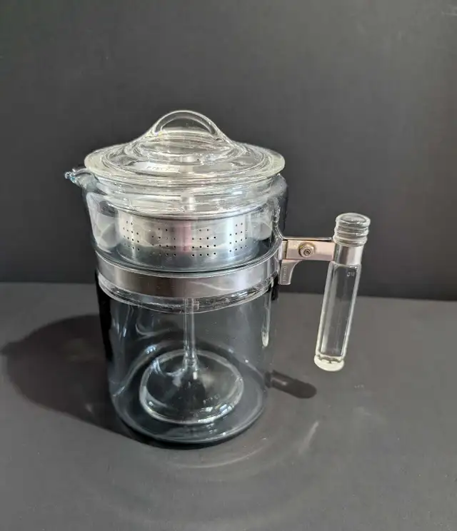 Vtg Pyrex Coffee Percolator Complete64988205834626121
