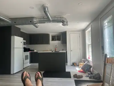 New Two bedroom, laundry, full bath, living room, kitchen. Belleisle Bay Area. By interview only.