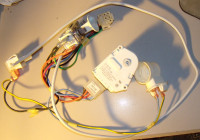 Used Defrost Timer and Thermostat