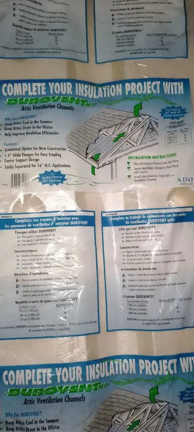 Durovent Rafter Vents/channels, View more