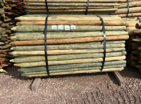 180 New Unused 2&3 inch × 6Foot Fence Posts 