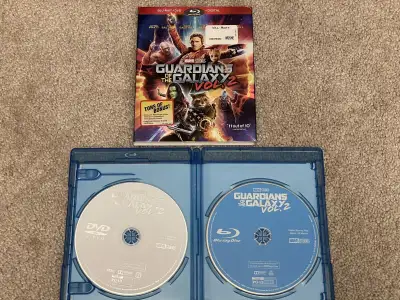 Guardians of the Galaxy Volume 2 - Blu ray and DVD - $10 Like new condition. Working order. No scrat...