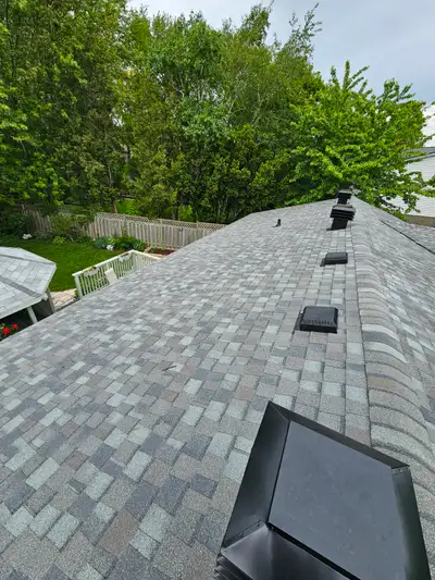 Specializing in new installations, re-roofing and repairs on residential homes. Re-roofing small she...