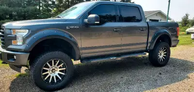 2017 Ford F150 4x4. 5.0 coyote engine, Borla attack catback exhaust, 6 inch lift kit done by Ford wh...