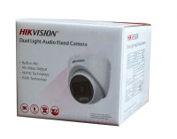 Hikvision 3K/5mp Hybrid Smart Light Audio Indoor Dome Camera (DS