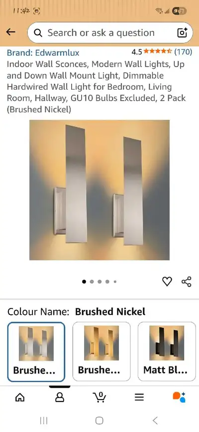 EdwarmLux Wall Sconces, View more