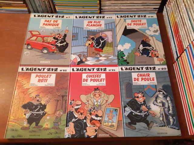 L'Agent 212 Bandes dessinées BD Lot de 12 bd à vendre  dans Bandes dessinées  à Laurentides - Image 2