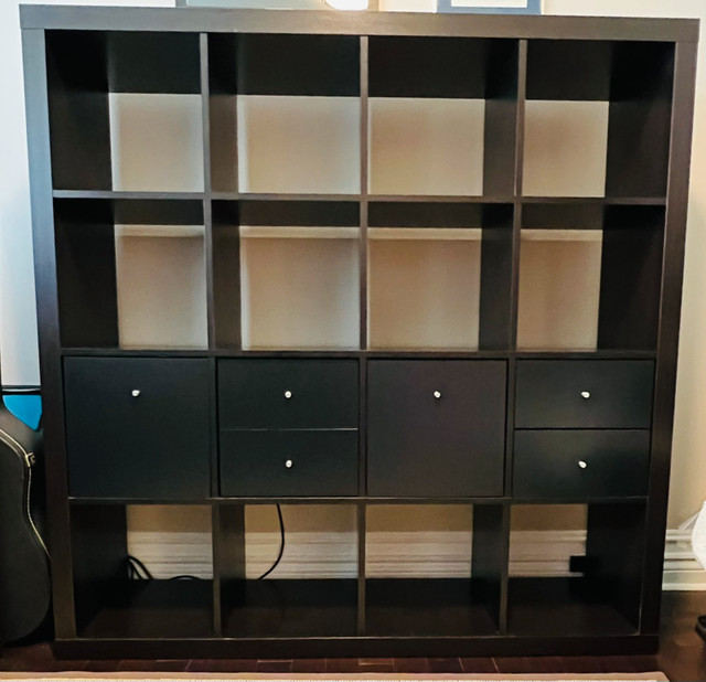 IKEA KALLAX Storage Unit w/ drawer inserts (x4) Bookcases & Shelving