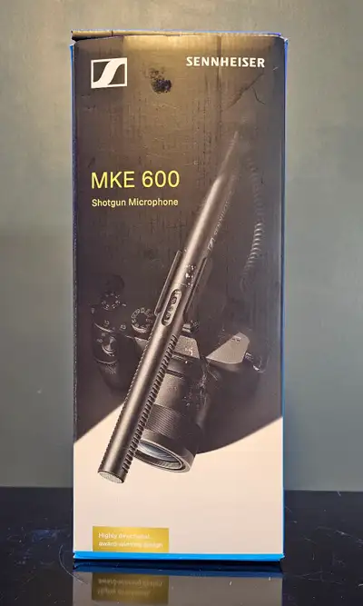 Sennheiser MKE 600 Shotgun Microphone, View more