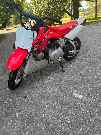 Original owner, excellent condition, used as a pit bike at horse shows a few weeks per year. First $...