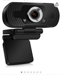 HD Pro Webcam with Microphone Built-in for Desktop Computer 1080