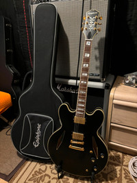 Epiphone Emily Wolfe Signature Sheraton 2022 Stealth Black