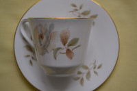 "Yorkshire Rose" English fine Bone China cup + saucer set