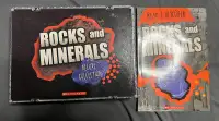 ROCKS & MINERALS DELUXE COLLECTION AND BOOK 